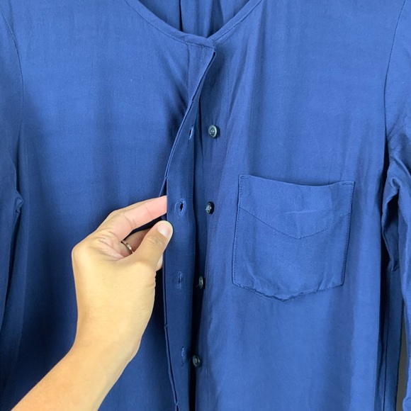 MADEWELL Navy Cargo Tunic Dress size Medium - Picture 9 of 12